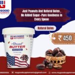 MY GOOD SUPPLEMENTS | NATURAL DATES PEANUT BUTTER 500G